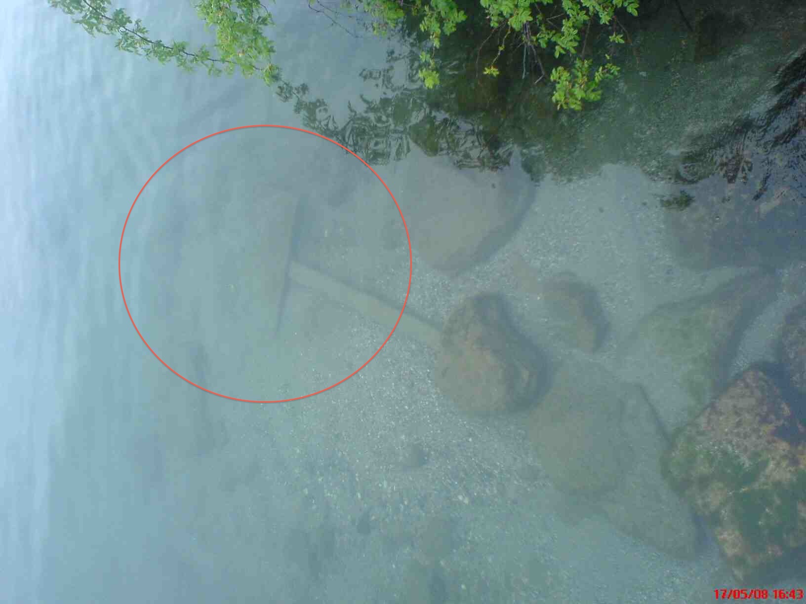 panneau lac